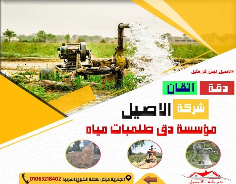 مؤسسة دق طلمبات مياه